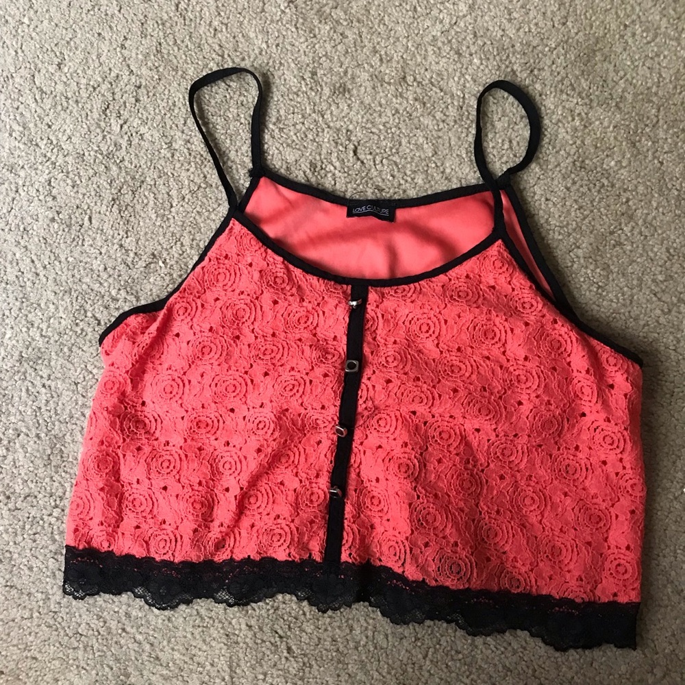Love culture crop top